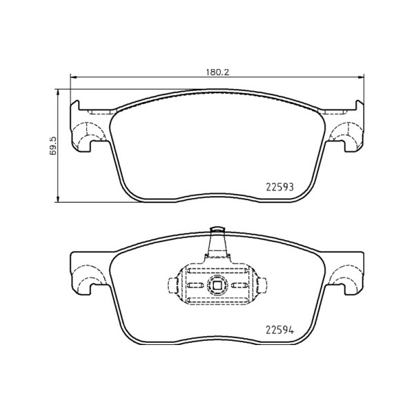 Brembo Brake Pad Euro Car Parts